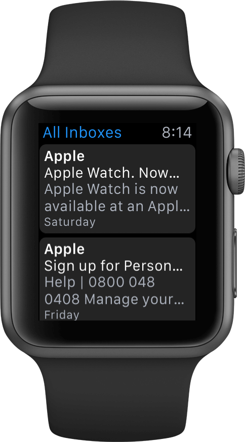 Apple Watch Email