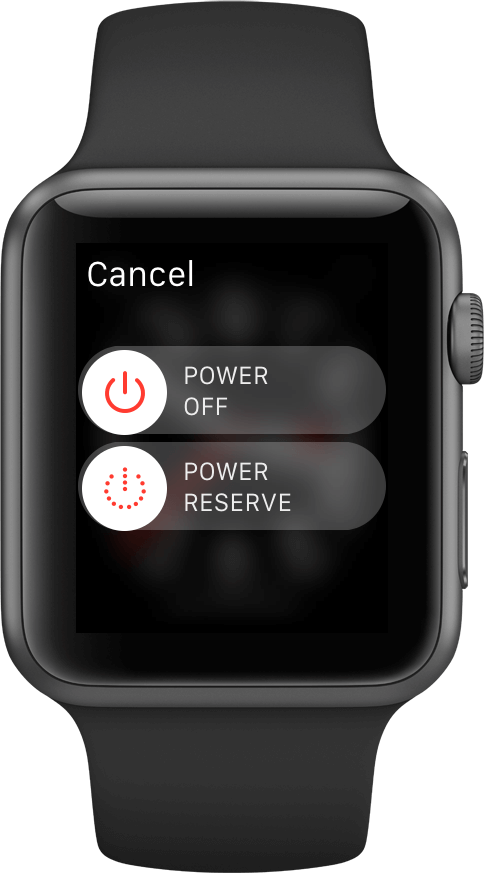 Apple Watch Poweroff