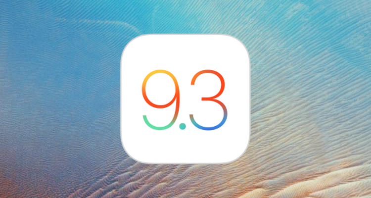 ابل تطلق تحديث iOS 9.3 بمزايا جديدة تعرف عليها