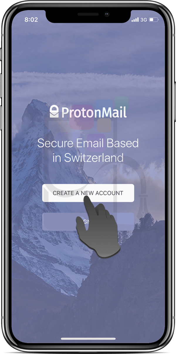 فتح حساب جديد في بروتون ميل ProtonMail