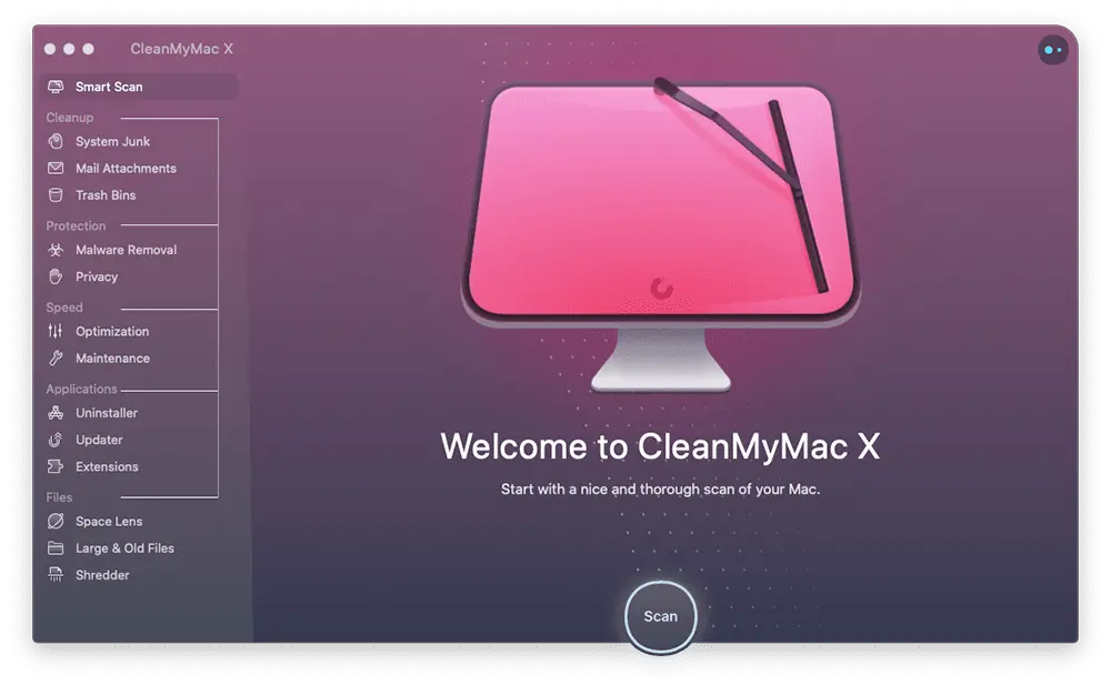 وظائف برنامج CleanMyMac
